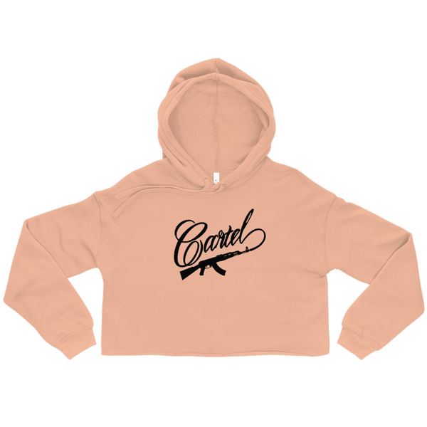 Clickbait cropped hoodie online