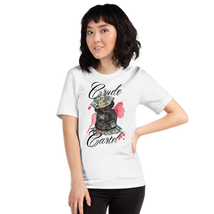 Crude Cartel Lifestyle White Short-Sleeve Unisex T-Shirt